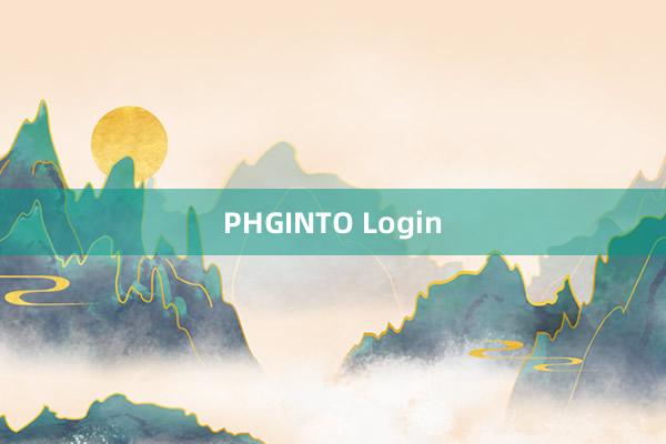 PHGINTO Login