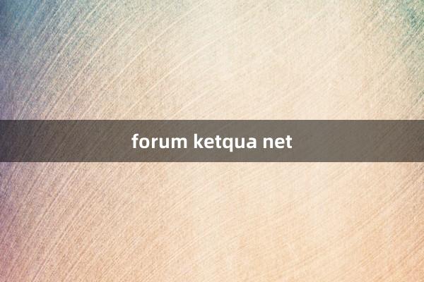 forum ketqua net